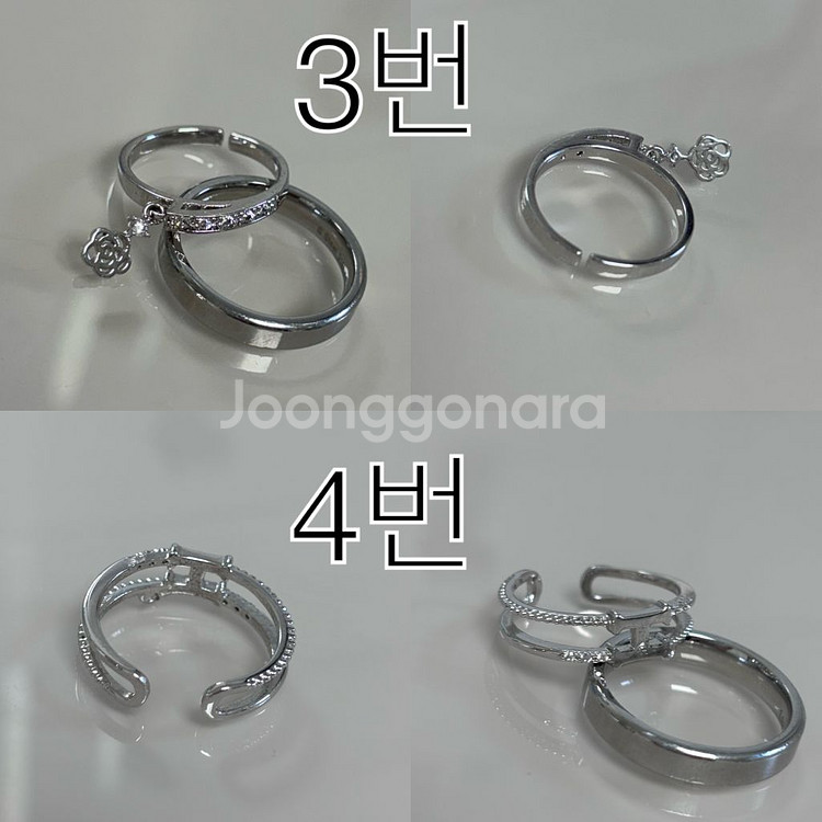 빈티지 패션 반지 링 레이어드 팔찌 실버 골즈 로드골즈--0