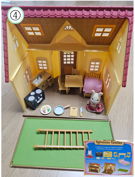실바니안 패밀리 하우스 자동차 화장실 토끼 다람쥐 가족--3