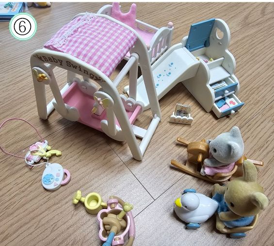 실바니안 패밀리 하우스 자동차 화장실 토끼 다람쥐 가족--5