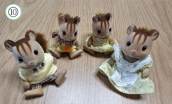 실바니안 패밀리 하우스 자동차 화장실 토끼 다람쥐 가족--9