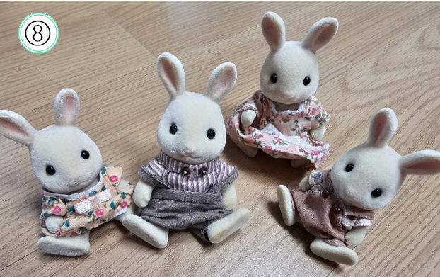 실바니안 패밀리 하우스 자동차 화장실 토끼 다람쥐 가족--7