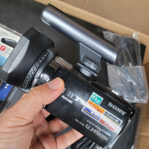 소니 캠코더 HDR-CX560 + 건줌마이크