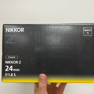 니콘Z 24mm f1.8s 미개봉새제품