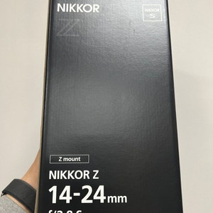 니콘Z 14-24mm f2.8s 미개봉새제품