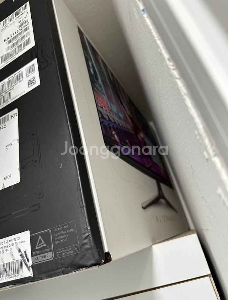 델 27인치 QHD 에일리언웨어 280Hz 나노ips--1