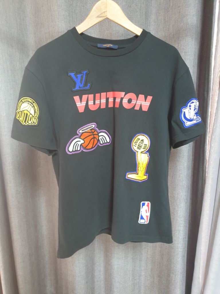 [XL] 루이비통 X NBA 반팔 티셔츠