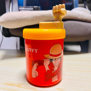 [미사용] 일본 kfc 원피스 슬러시 컵 500ml