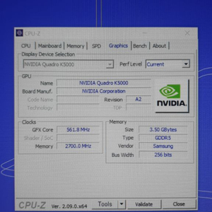 전문가용 그래픽카드 쿼드로 k5000
