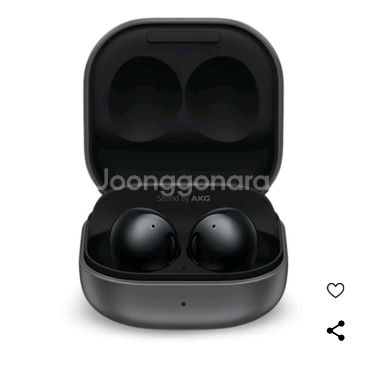 갤럭시 버즈2 오닉스 검정 본체 왼쪽 유닛--0