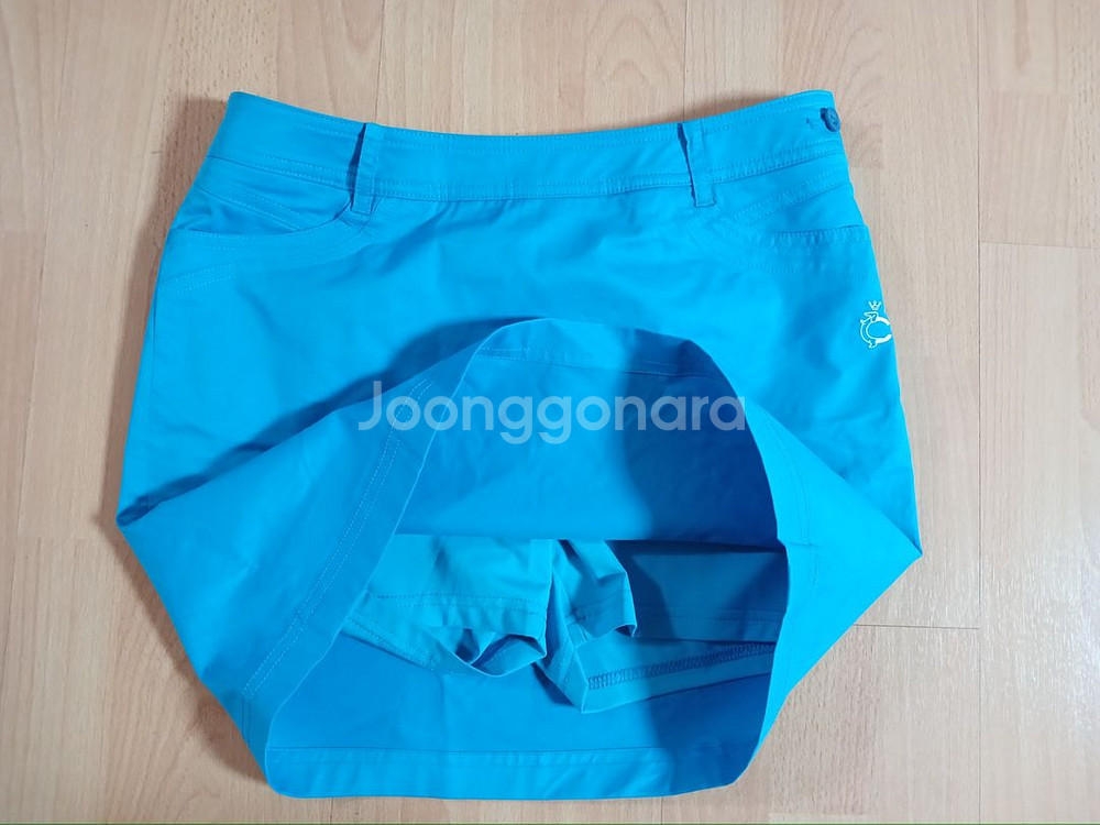 여성 루이까스텔 봄.가을 여름 골프치마 (사방스판28)--2