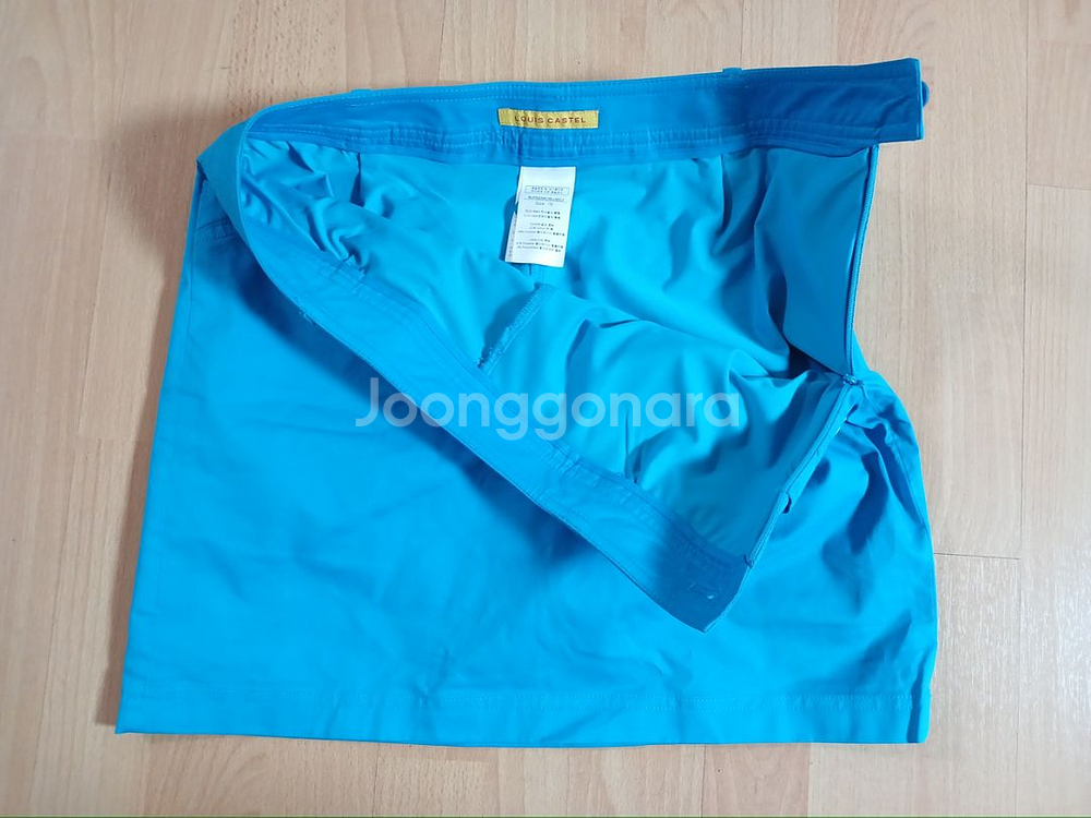 여성 루이까스텔 봄.가을 여름 골프치마 (사방스판28)--3