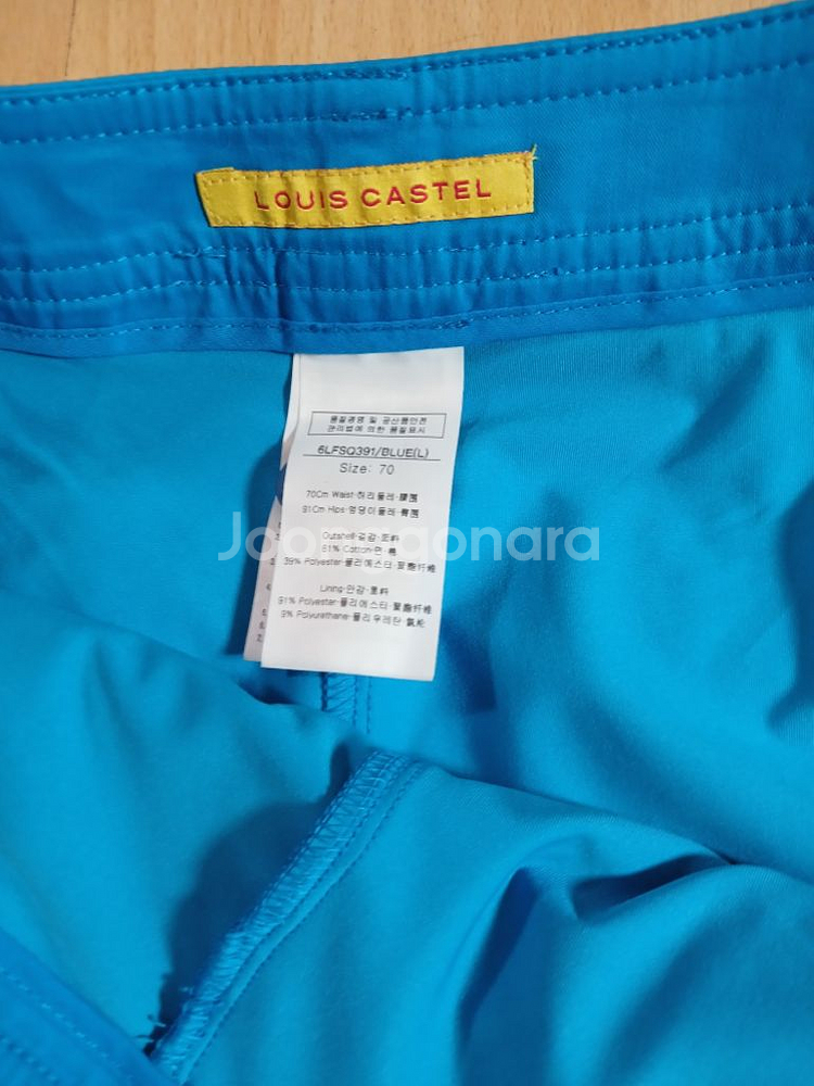 여성 루이까스텔 봄.가을 여름 골프치마 (사방스판28)--4