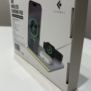 이어맥 4IN1 스마트폰+워치 무선충전 패드