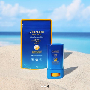 시세이도 클리어 선케어 스틱 SPF 50+(미개봉)