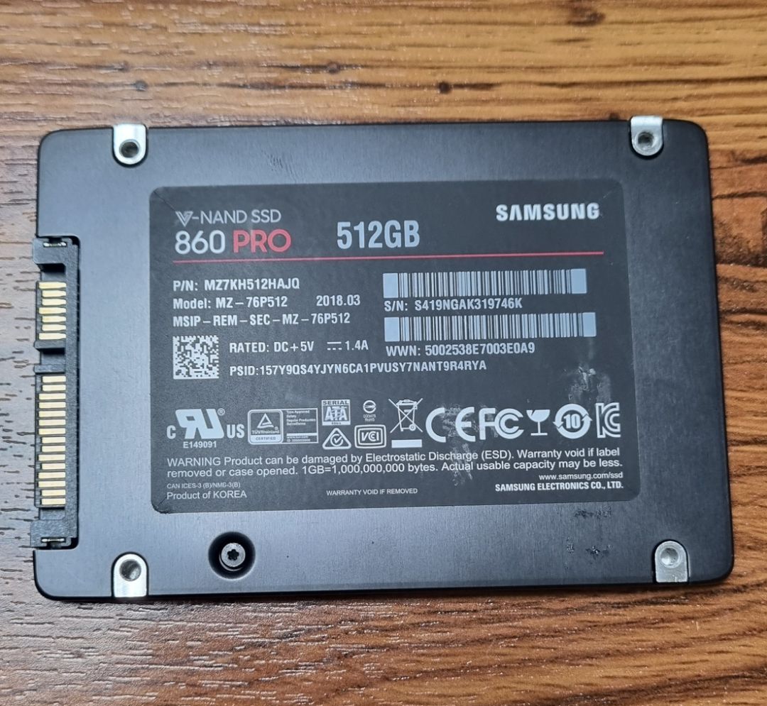 삼성 SSD 860 PRO 512G / 1T 판매합니다