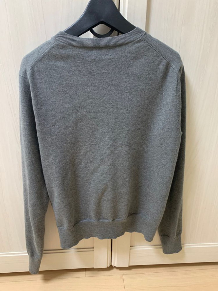 랄프로렌 폴로 피마코튼블렌드 가디건 그레이컬러(s)--1