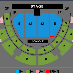 전주 나훈아 콘서트 3층 E구역 2연석