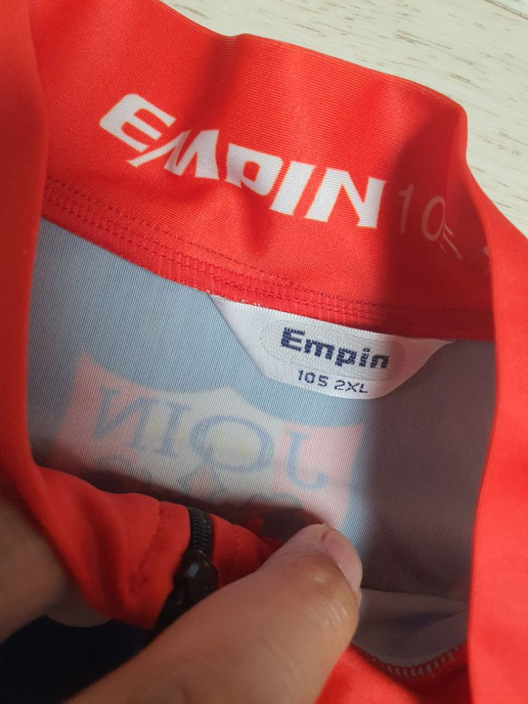 105 엠핀 자전거 기능성 반팔 티셔츠 깨끗해요 이미지