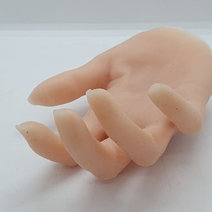 네일아트 인조손 가짜손 구부린 손 모형