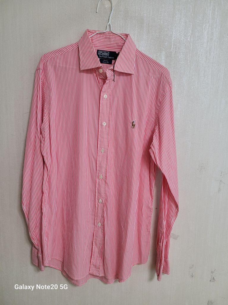 남성 폴로랄프로렌 스트라이프 드레스셔츠(새상품급100)