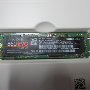 삼성전자 860 EVO M.2 SATA 500G