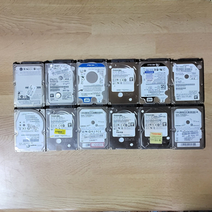3 컴퓨터 저장용 HDD 500GB 하드 12개 판매