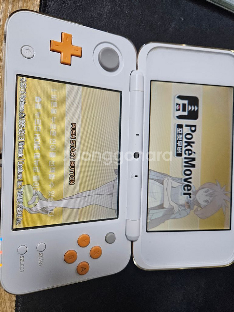 닌텐도 2ds xl 신품급 중고 포켓무버 포켓뱅크 있음--3