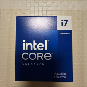 인텔 i7 14700K