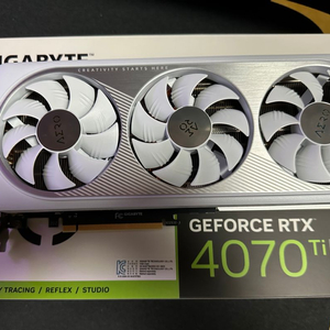 기가바이트 4070ti super aero 신품급