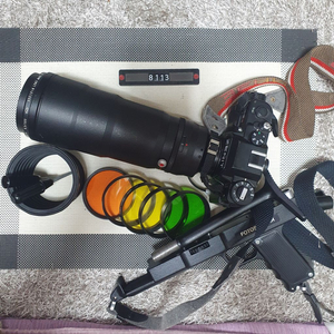 제니트 122 S 필름카메라 망원렌즈 가방 풀세트