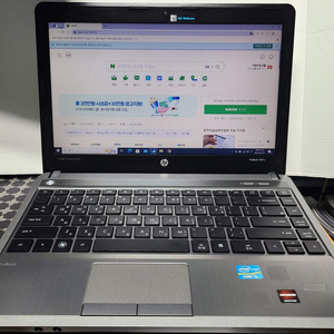 노트북 HP 4341S, i5-3210M, 90분 무선