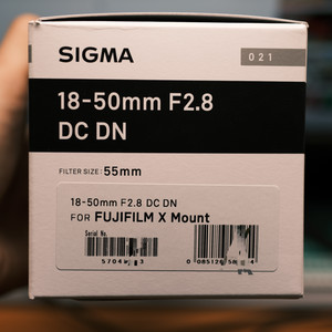 평택 시그마 18-50mm F2.8 후지X마운트