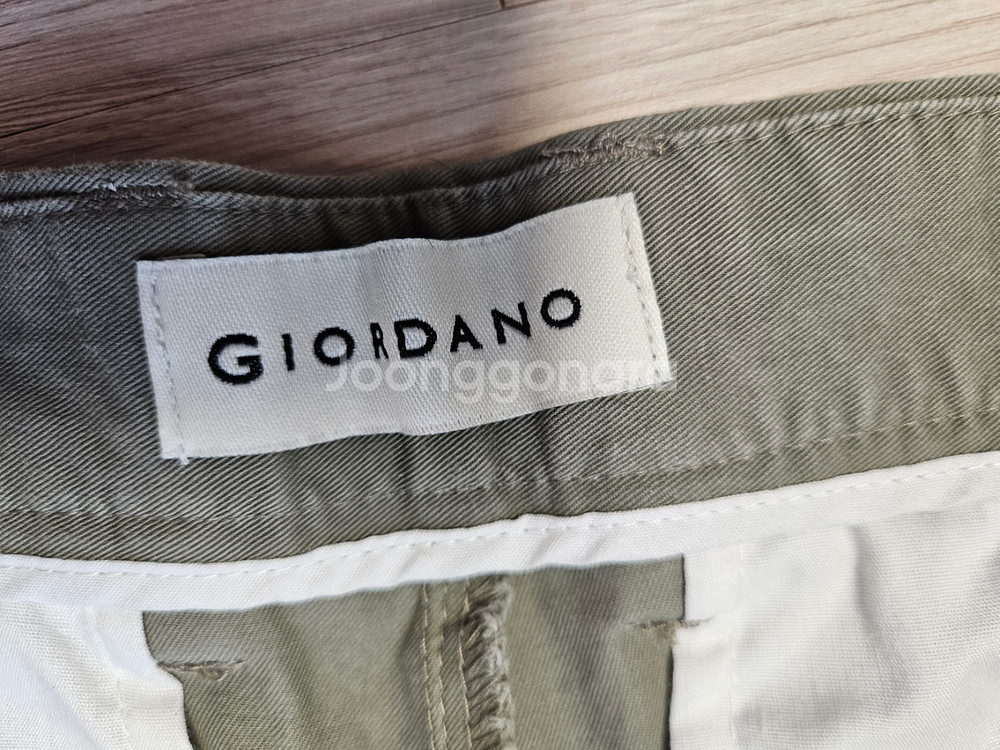 지오다노 면바지 울트라스트레치 치노--2