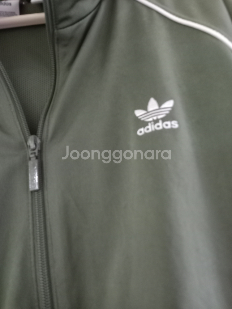 아디다스 유로파 카키 트랙탑 저지 져지집업 105/XL--2
