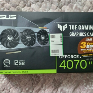 asus tuf 4070ti 민트급 판매합니다