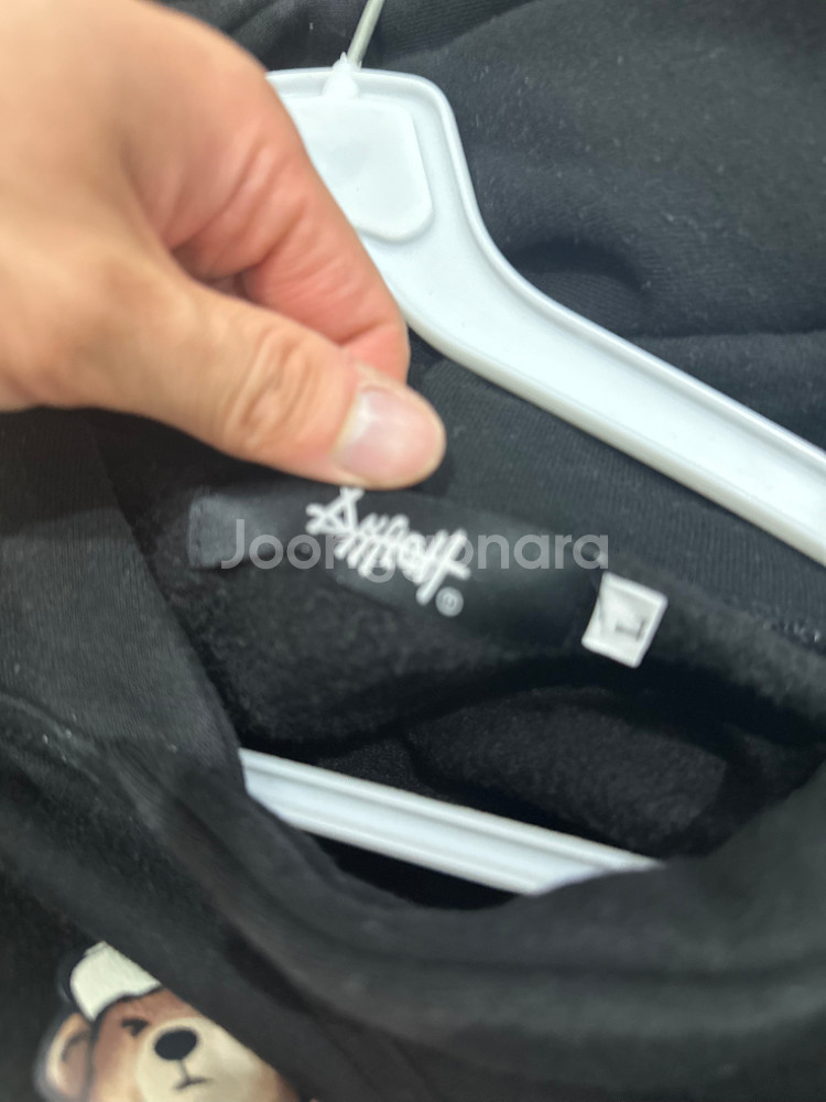 곰돌이 후드티 (남녀공용)--2