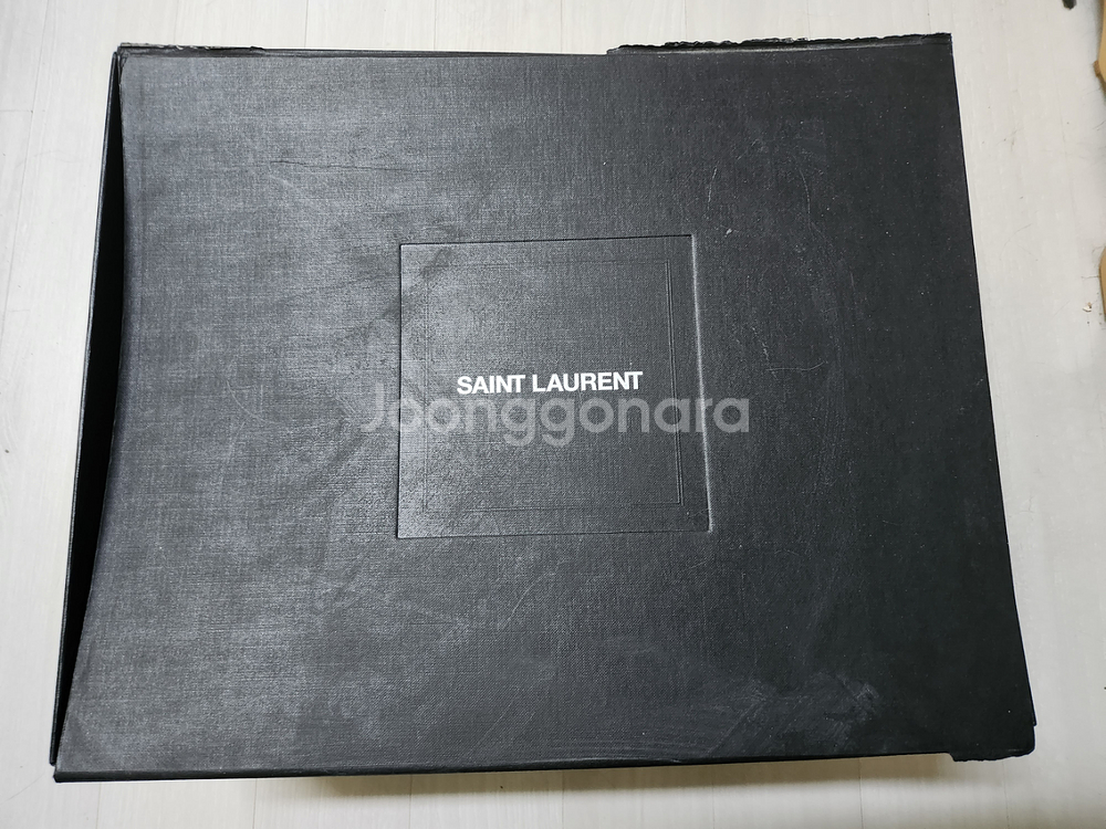 YSL)생로랑 루루백 버건디 금장 M size--6