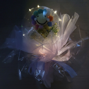 (축하 꽃다발) 꽃스마일 LED 꽃다발