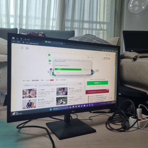 LG 27MK400H 27인치 사무용 모니터 팝니다