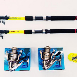 원투대3.3m 2대+5000번릴 2대+릴줄