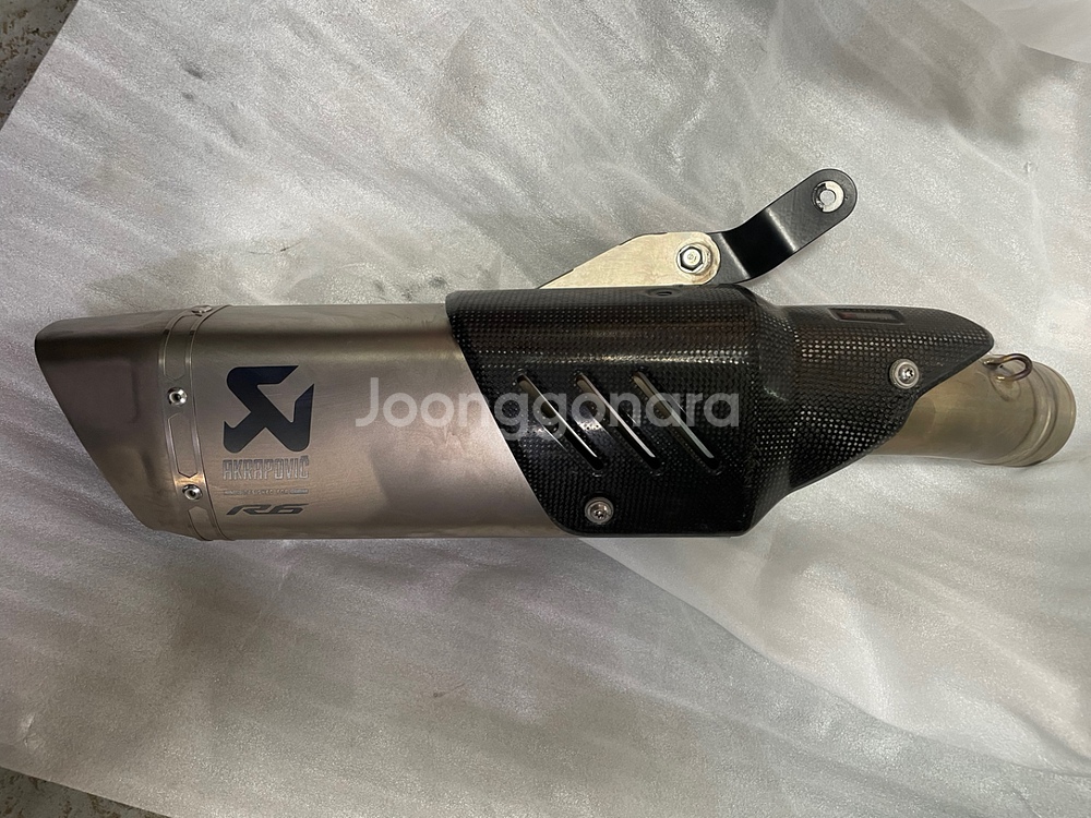 아크라포빅 YZF-R6 레이저각인 풀시스템 풀배기--1