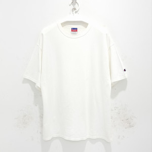 챔피온 남성 티셔츠 반팔 흰색 면티 100 L 여성가능