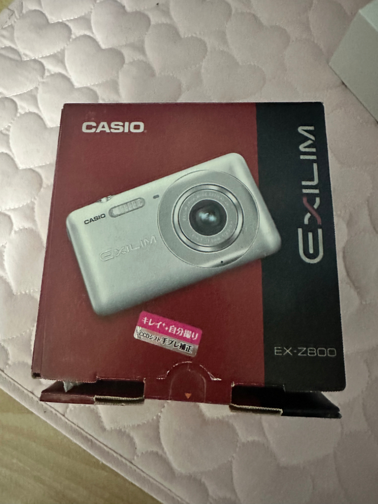 카시오 ex z800 연핑크 디지털 카메라 이미지