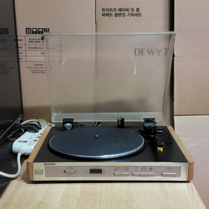 롯데 LP 7700 LP 턴테이블 (오디오 앰프 스피커