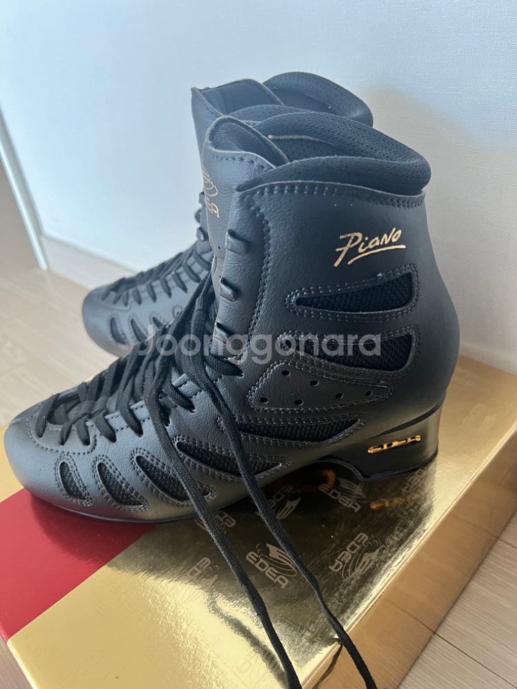 피겨스케이트 에디아 피아노 블랙 275D 피겨 스케이트--2