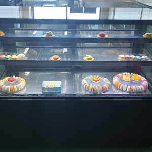 카페용 대형 케익 베이커리 디저트 냉동냉장 쇼케이스