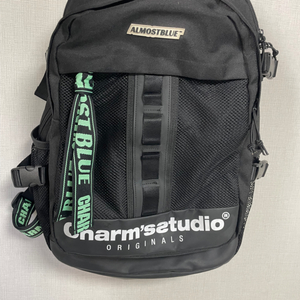 Almost blue X Charms backpack