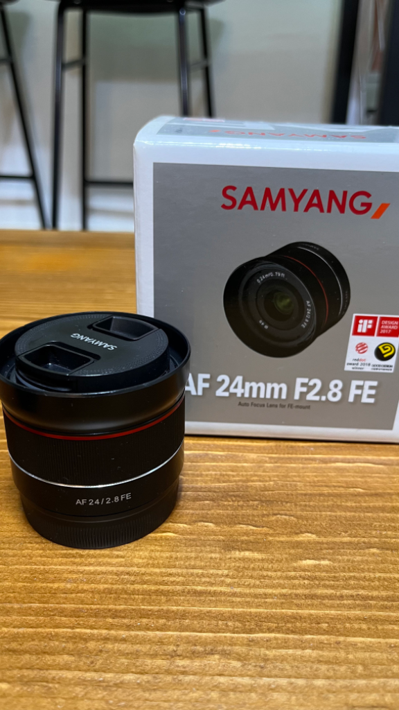 삼양 AF 24mm f2.8 FE 소니풀프레임용 렌즈