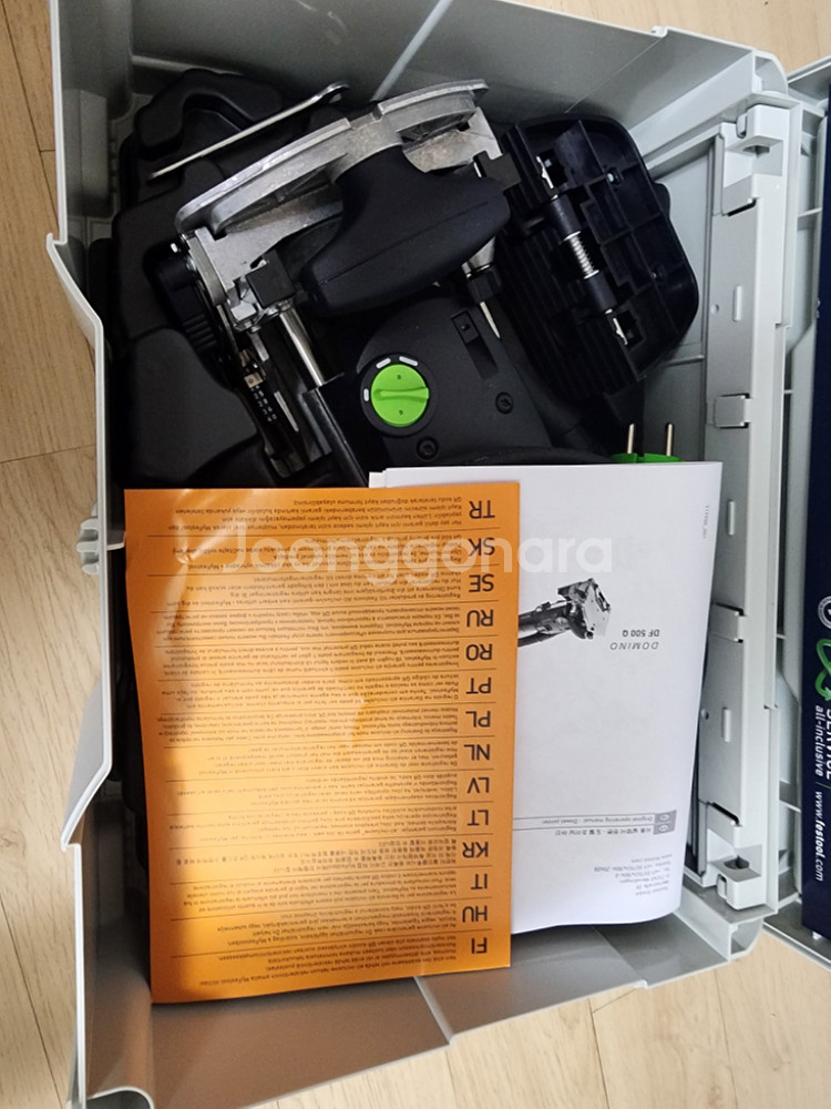 페스툴 도미노 DF500 미사용--3