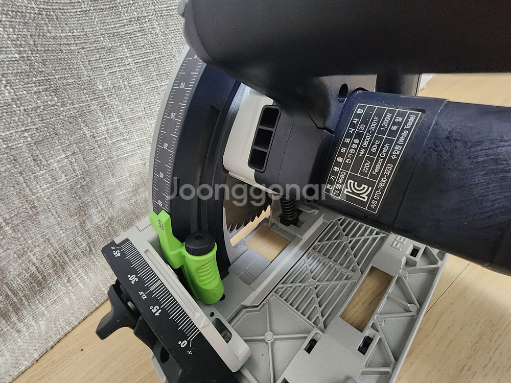 페스툴 유선 플런지쏘 TS55 FEBQ 1400레일2개--5